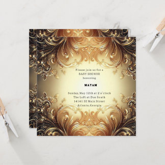 Invitation Harry Potter | Baby Shower Château de Poudlard