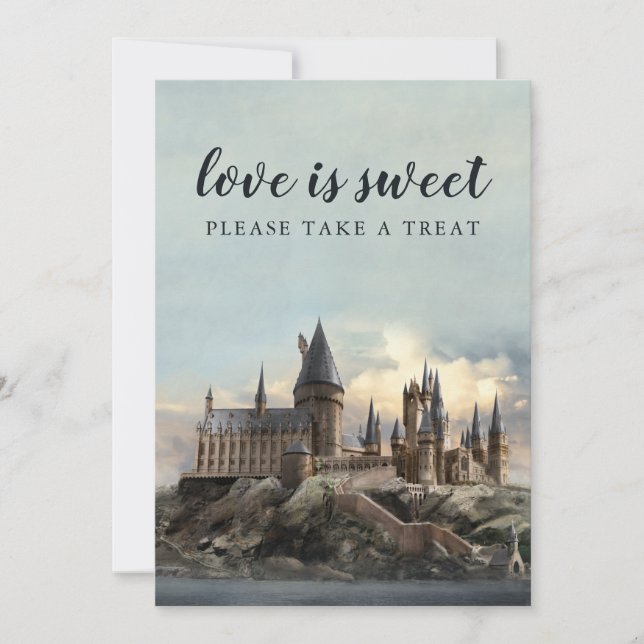 Invitation Harry Potter Baby Shower S'il Vous Plaît Prenez Un (Devant)