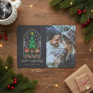 Invitation HARRY POTTER™ Broderie de Noël