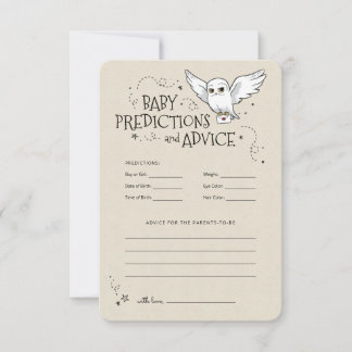 Invitation Harry Potter - Hedwig | Prédictions et Conseils po