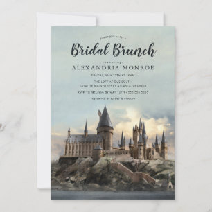 Invitation Harry Potter Hogwarts Castle Bridal Brunch