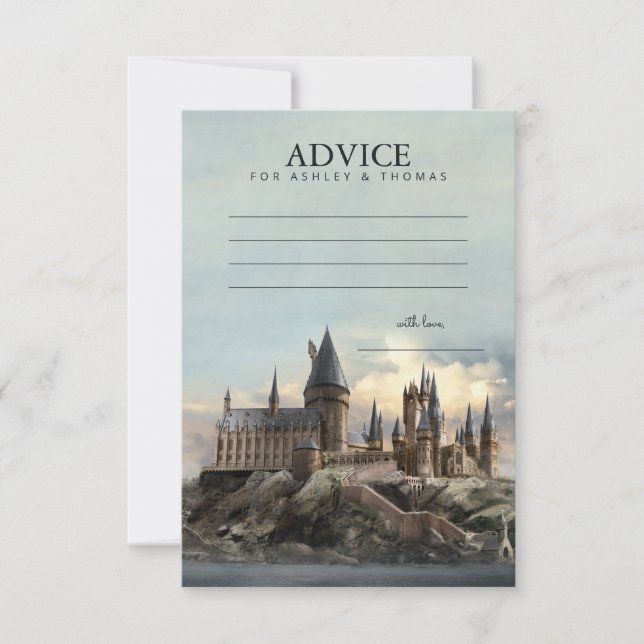 Invitation Harry Potter | Hogwarts Conseil bébé (Devant)
