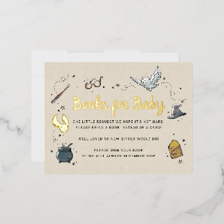 Invitation Harry Potter - Livres pour bébé