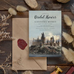 Invitation Harry Potter | Mariage au Château de Poudlard<br><div class="desc">Invitez tous vos proches à votre fête prénuptiale avec ces invitations magiques inspirées d'Harry Potter. Personnalisez-les en ajoutant tous les détails de votre événement !</div>