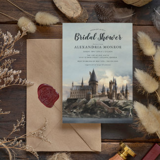 Invitation Harry Potter | Mariage au Château de Poudlard