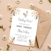 Hatching Bientôt Ressort Baby shower de poulet