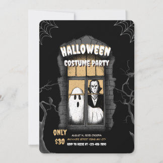 Invitation Hauné House Costume Party