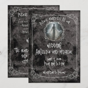 Invitation Haunt Our First House Mariage