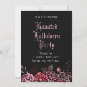 Invitation Haunted Halloween