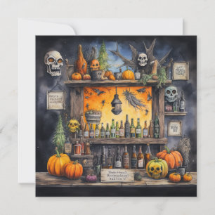 Invitation 👻 🍺 "Haunted Hops & Hors d'oeuvres" 🍺 👻