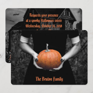 Invitation Haunted House Halloween Party