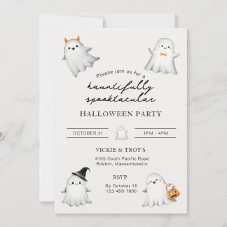Invitation Hauntiful Spooktacular Halloween Party