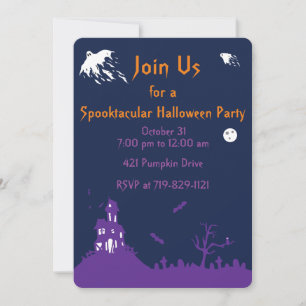 Invitation Haunween Party Halloween