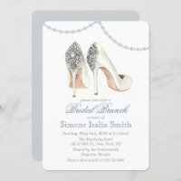 Haut talon Chaussure Couture Bridal Brunch Invitat