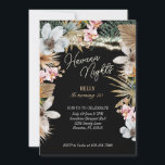 Invitation Havana Nights Tropical Floral Cubain 30e anniversa<br><div class="desc">Épicez vos fêtes du 30ème anniversaire avec ces soirées tropicales fleuries de La Havane invitations à thème cubain! Avec des éléments botaniques,  ces invitations sont boho et tropicaux.</div>
