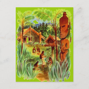 INVITATION hawaïenne tropicale d'indigènes de