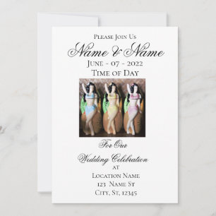 Invitation Hawaii Hula Dancer Thunder_Cove