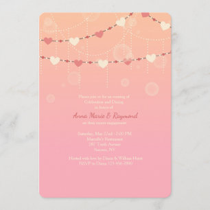 Invitation Heart Garland