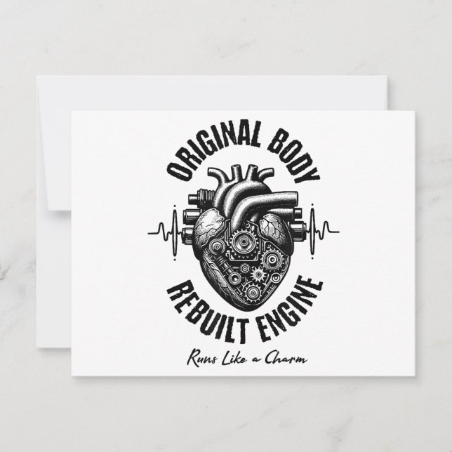 Invitation Heart Surgery Original Body Rebuilt Engine Runs Li (Devant)
