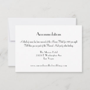 Invitation Hébergements Destiny Gold et Black Vegas