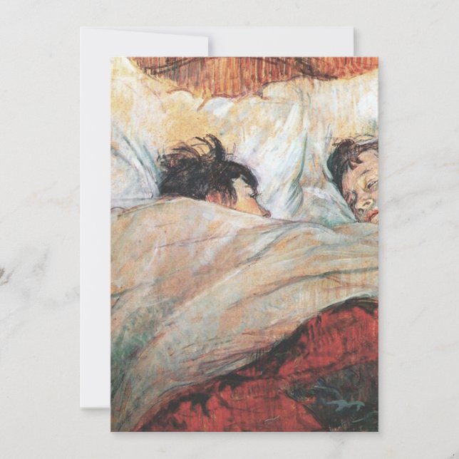 Invitation Henri De Toulouse Lautrec Le Led (Devant)