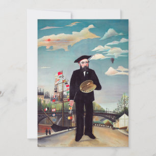 Invitation Henri Rousseau - Moi Portrait-Paysage