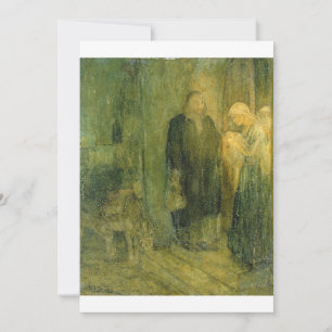 Invitation Henry Ossawa Tanner - Départ en Egypte (Au