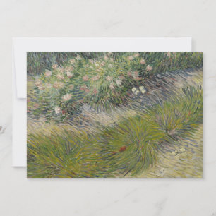 Invitation Herbes et papillons par Vincent van Gogh