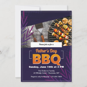 Invitation Heure BBQ