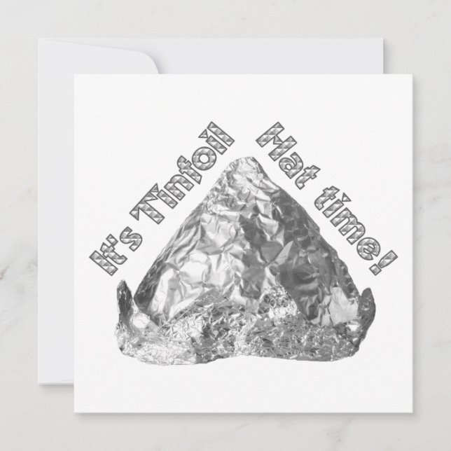 Invitation Heure Casquette Tinfos (Devant)