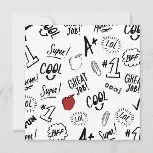 Invitation Heure de l'école