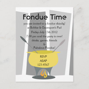 Invitation Heure Fondue !