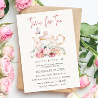 Heure Pour La Fête des mariées De Thé Boho Teapot