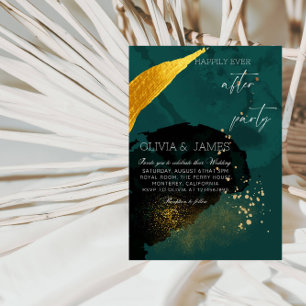 Invitation Heureusement Jamais après la fête de mariage