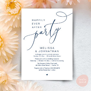 Invitation Heureusement Jamais Après La Fête Réception De Mar