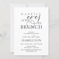Heureusement Jamais après la mariage de poste Brun