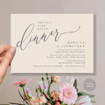 Invitation Heureusement Jamais Après Un Mariage De Fête Récep<br><div class="desc">Marquez le début de votre éternité avec élégance en utilisant notre carte d'invitation à la célébration de l'élévation mariage, "Happily Ever After Party" contemporaine et moderne. Parfait pour les couples qui souhaitent profiter de leur joyeux événement, cette invitation exhale le raffinement avec un soupçon de jeu, préparant le terrain pour...</div>