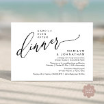 Invitation Heureusement Jamais Après Un Mariage De Fête Récep<br><div class="desc">Marquez le début de votre éternité avec élégance en utilisant notre carte d'invitation à la célébration de l'élévation mariage à thème contemporain noir et blanc, "Heureusement toujours après la fête". Parfait pour les couples qui souhaitent profiter de leur joyeux événement, cette invitation exhale le raffinement avec un soupçon de jeu,...</div>