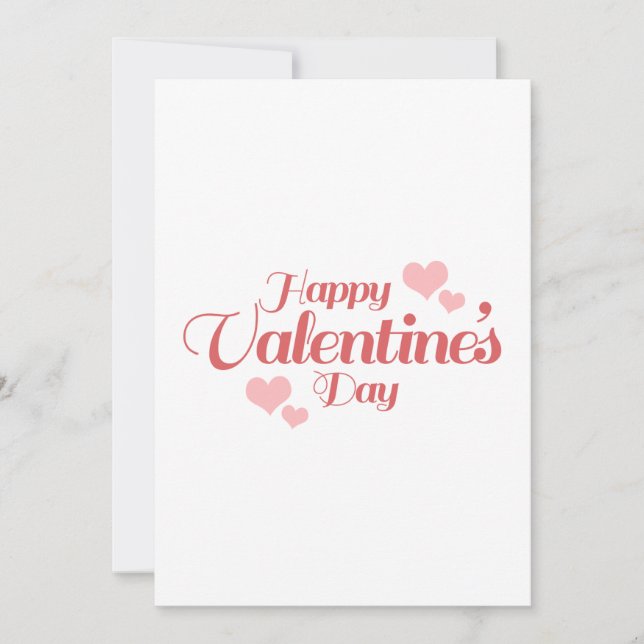 INVITATION HEUREUX VALENTINE'S (Devant)