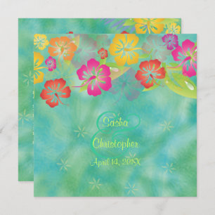 INVITATION HIBISCUS LEIS/LUA/INVITATIONS MARITIMES