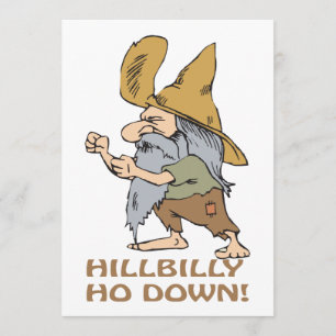 Invitation Hill Billy Ho Down