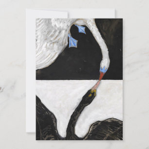Invitation Hilma Af Klint Swan no 1