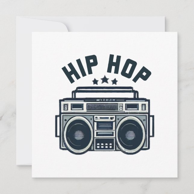 Invitation Hip hop (Devant)