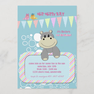 Invitation hippo