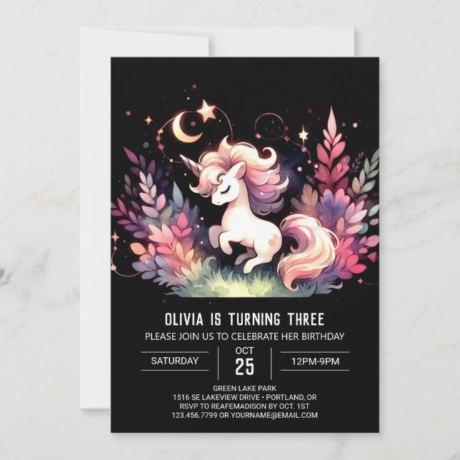 Invitation Hippodrome de Woodland (Devant)