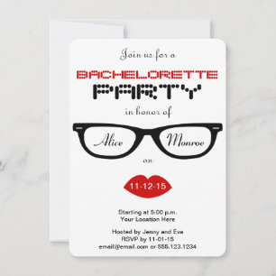 Invitation Hipster Bachelorette