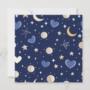 Invitation Histoire d'amour céleste