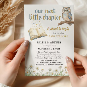 Invitation Histoire de Petit Chapitre à Suivre Livre de Bébé