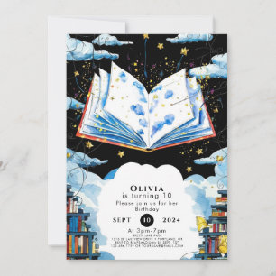 Invitation Histoire magique pour enfants - Fairytale Annivers