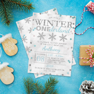 Invitation Hiver ONE derland 1er anniversaire